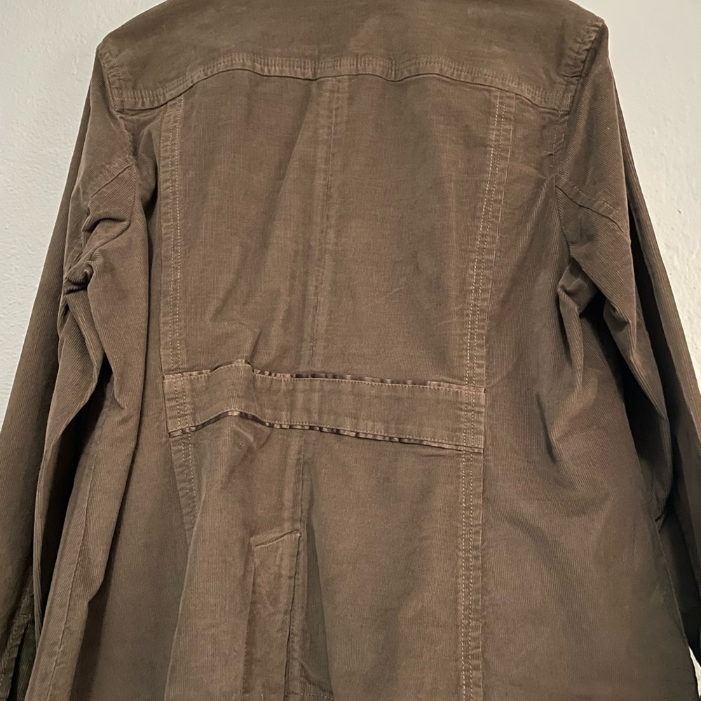 Eddie Bauer Brown Corderoy Women's Blazer - Picture 3 of 5